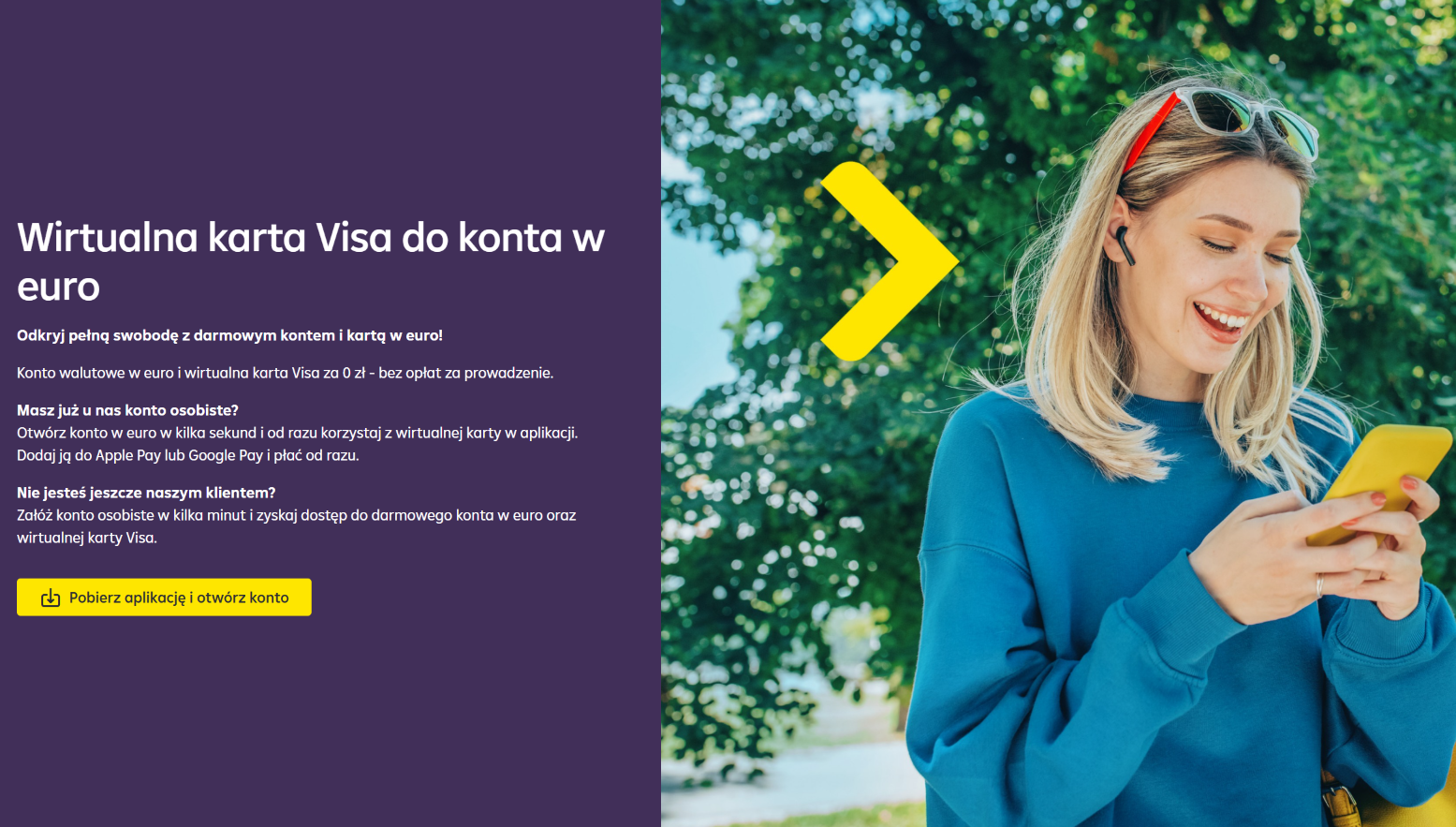 Raiffeisen Digital Bank — konto walutowe w euro i wirtualna karta Visa z premią 55 EUR